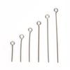 200Pcs Stainless Steel Eye Pins For DIY Earring Bracelet Jewelry Making Findings