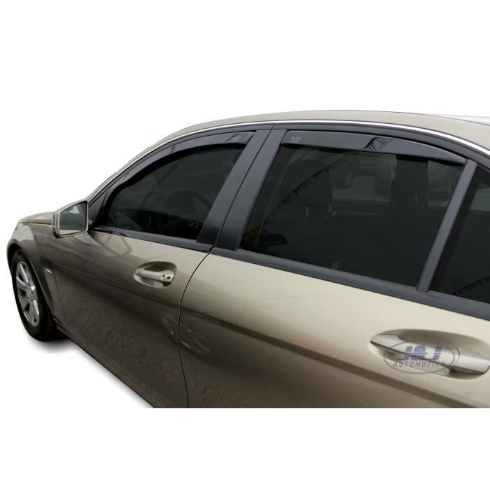 J&amp;J AUTOMOTIVE | Heko Deflecteurs d'air Déflecteurs de Vent Pour Mercedes C Classe W204 2007-2014