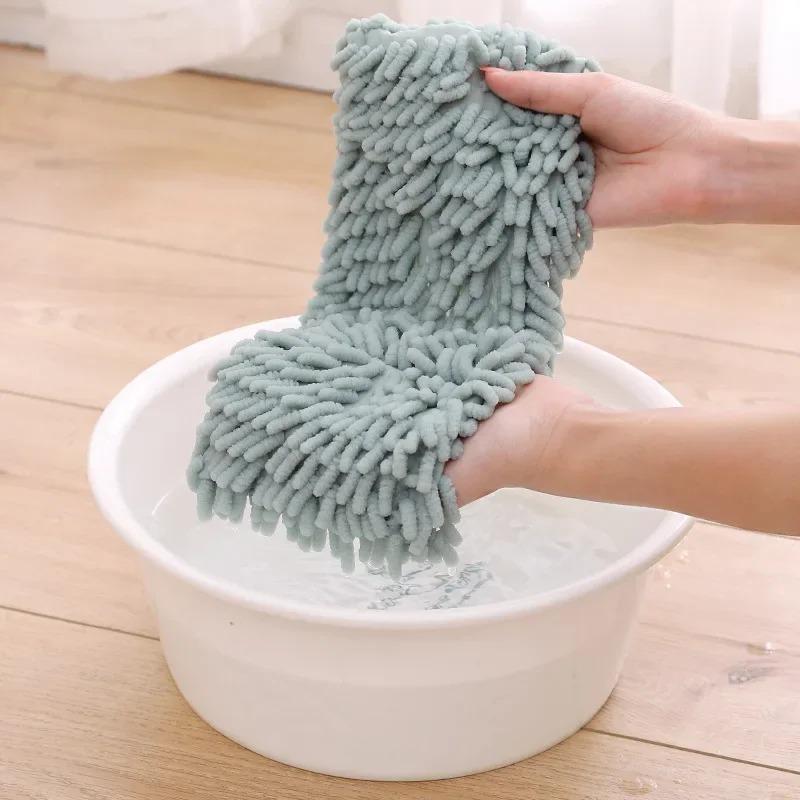 Сменная головка для швабры из шенилла для мытья пола, салфетка из микрофибры, самоотжимающиеся насадки для полотенец Xiaomi Carbon, аксессуары