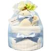 KanonBabys Diaper Cake for Baby Shower 2 S 6001 Boys, Imabari, Organic, Gift, Tier, Size,