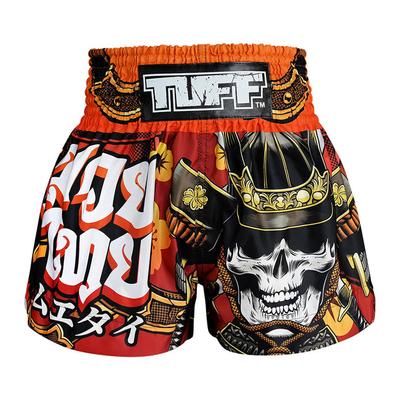 Бестселлер TUFF Боксерские шорты для тайского бокса "Самурайский череп"