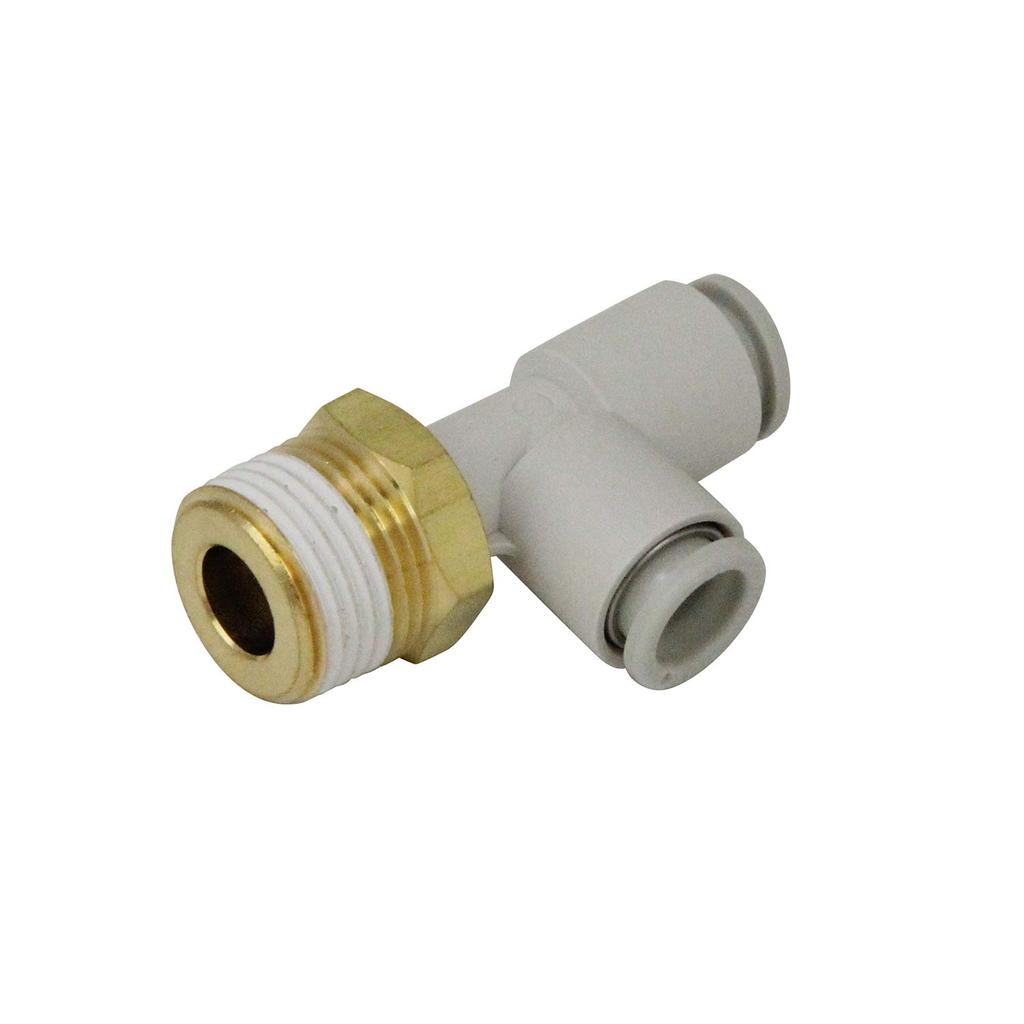 SK11 pipe service tee union for (SK11) One-touch fitting, tubing, KQ2Y08-03AS