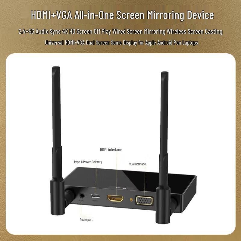 BIAZE R40 4K Беспроводной HDMI-передатчик для зеркалирования экрана