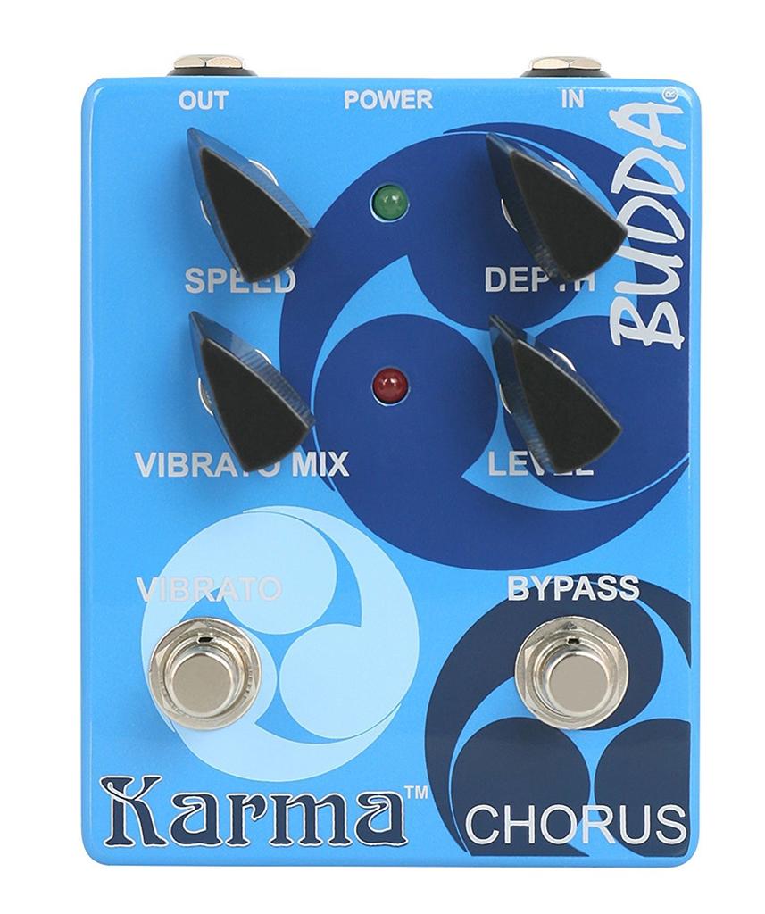 BUDDA Chorus Vibrato Effector Karma Chorus Blue BUD-CHO