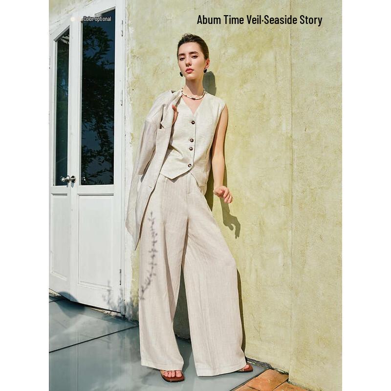 Navigare Итальянские брюки с высокой посадкой и широкими штанинами