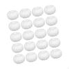 20Pcs White Artificial Pumpkins Decorative Foam Small Fake Pumpkin for Party Painting