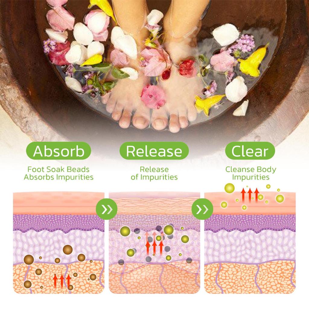 South Moon Herbal Foot Bath Packs Body Skin Massage Firming Soak Foot Gel Treatment Foot Bath Packs