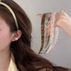 Женские аксессуары для волос с не зажимающими ушную кость заколками, повязка на голову из ацетата, повязка на голову, высококачественная повязка для волос, новые летние элегантные аксессуары для волос для девочек 2025