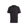 Originals Round Neck Casual Solid Color Pullover Short Sleeve T-Shirt Men Tops Black IC5997