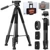 CONCEPT 190cm Camera Travel Tripod for Cameras and 4kg Weight Portable Profile Remote Detachable Video and Manfrotto Quick Release Plate K&F Tripod,