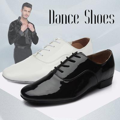 Мужская танцевальная обувь на низком каблуке 2 см, современная обувь для бальных танцев, обувь для танго, танцевальная обувь на открытом воздухе