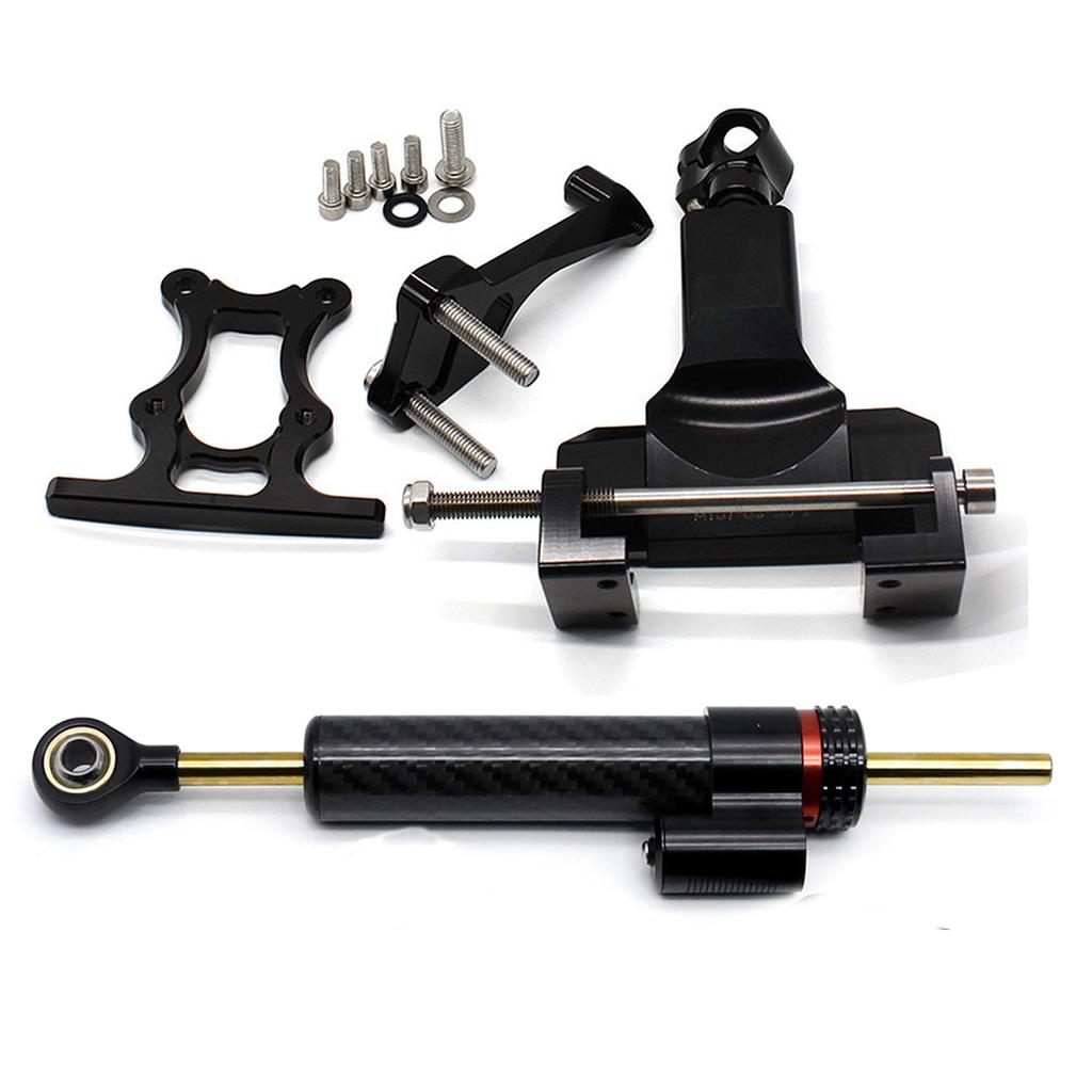 FOR Yamaha MT-07 MT07 FZ07 FZ-07 2014 2015 2016 2017 2018-2020 Steering Damper Shock Absorber Bracket Support Mounting Kit Set