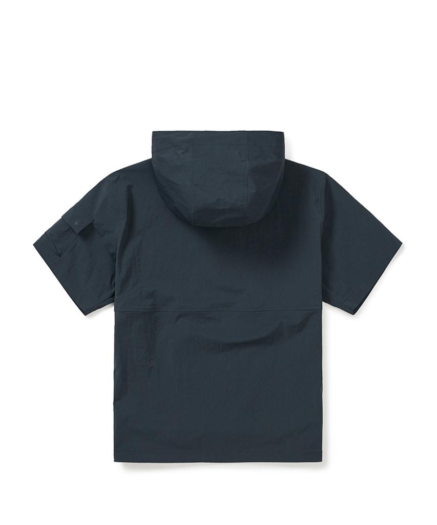 Snowpeak Apparel Root Анорак с капюшоном, короткий рукав (S25Mmran65) Винтажный зеленый