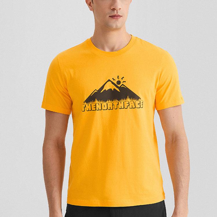 THE NORTH FACE T Shirt Unisex Yellow NF0A7WAQ-70M