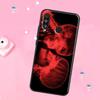 Эстетика рентгеновского искусства Череп Для Huawei Nova 10 9 SE 3i 7i 8i 11i 12i Y73 Y90 Y70 Y72 Y61 Y91 P60 Pro P30 P40 Lite Чехол