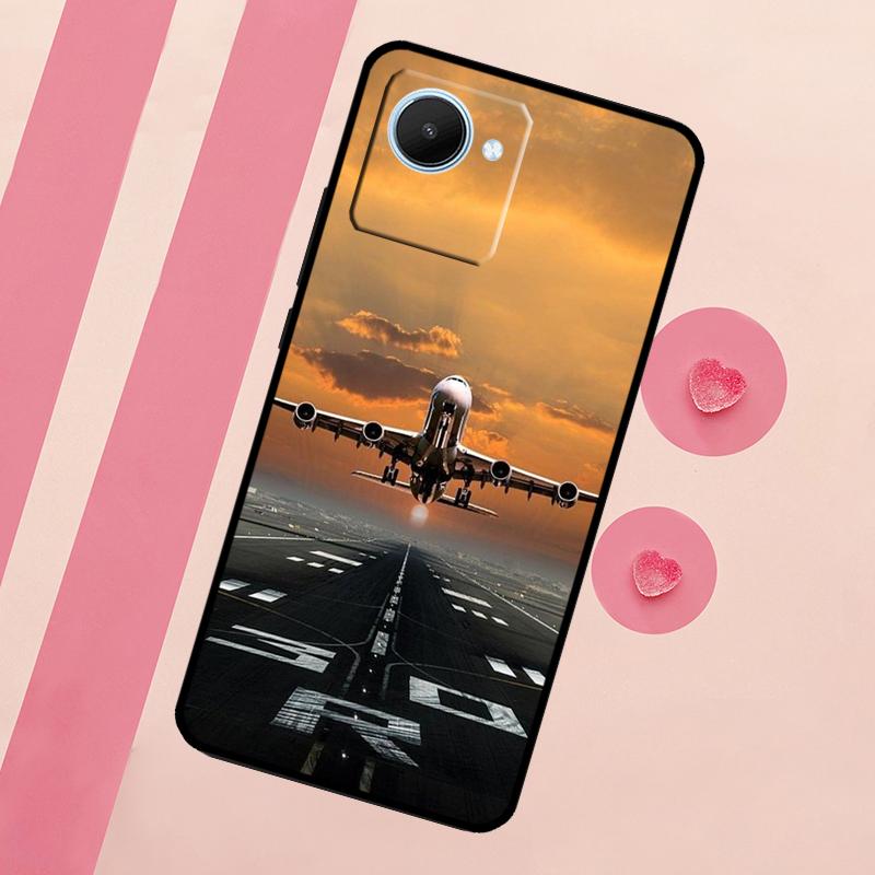 Самолет Самолет Самолет Для Realme C71 C55 C53 C67 C75 C61 C33 C63 C51 C65 10 11 12 13 14 15 Pro Plus GT7 Pro Чехол