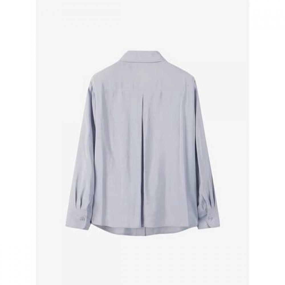 Cc Collect Wrap Style Layered Shirt Blouse C261msc006