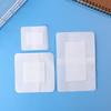 10Pcs Breathable Self-Adhesive Wound Dressings – Soft Non-Woven Gauze Pads with Elastic Edge for Outdoor Use