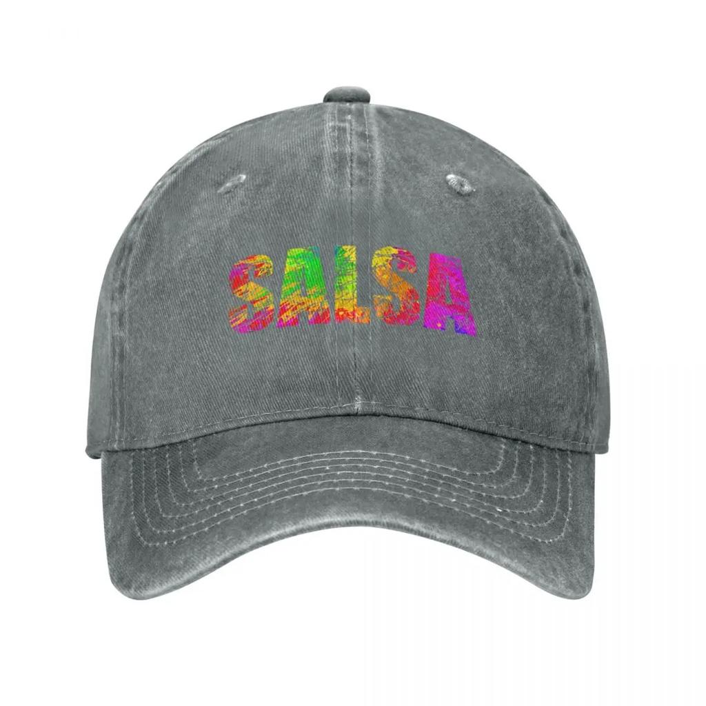 SALSA Baseball Cap fashionable Golf Wear Hip Hop Unisexs big size hat Caps For Unisex Womens