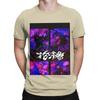 Hanabie band design pueple Graphic 100 Cotton TShirt Hanabie Tees Tops For Unisex