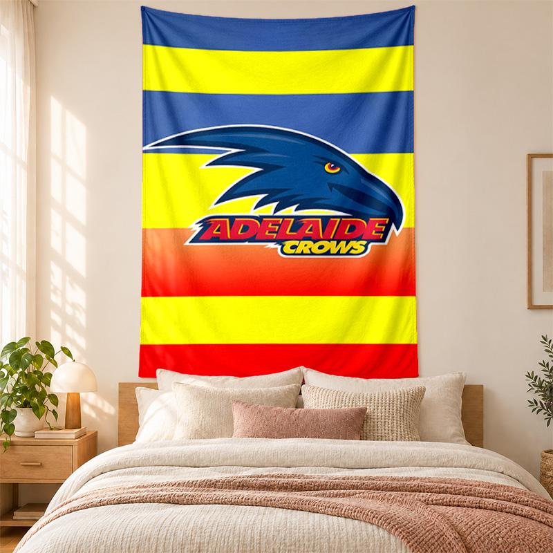 Adelaide Crows Tapestry highquality for decorating living room bedroom dorm walls ideal as bedroom wallart orholiday gift