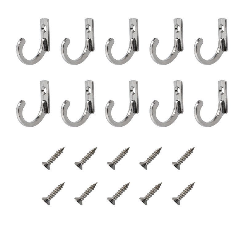 5/10/20 шт. винтажные крючки настенная вешалка изогнутая пряжка рог замок застежка крючок для деревянной шкатулки для украшений мебель домашний декор