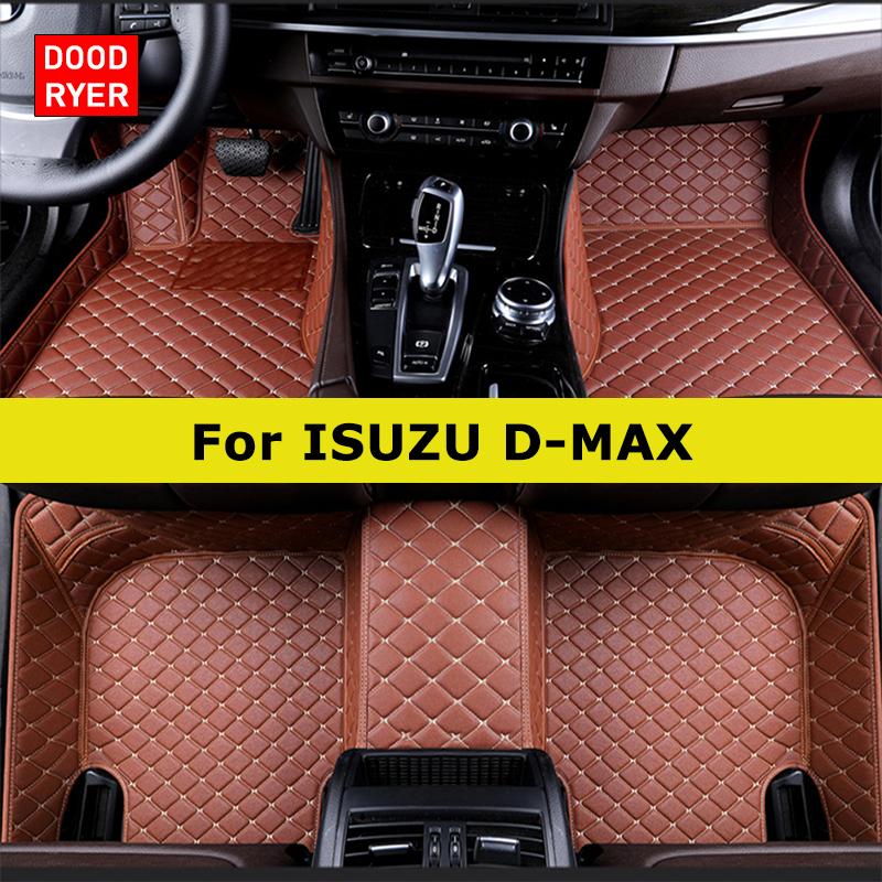 DOODRYER Custom Car Floor Mats For ISUZU D-MAX 2012-2024 DMAX Auto Carpets Foot Coche Accessorie
