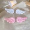 2Pcs 7cm Angel Wings Super Cute Angel Wing Plush Hairpin Girl Hair Clip Accessories Barrettes Hairgrip Headdress Headwear