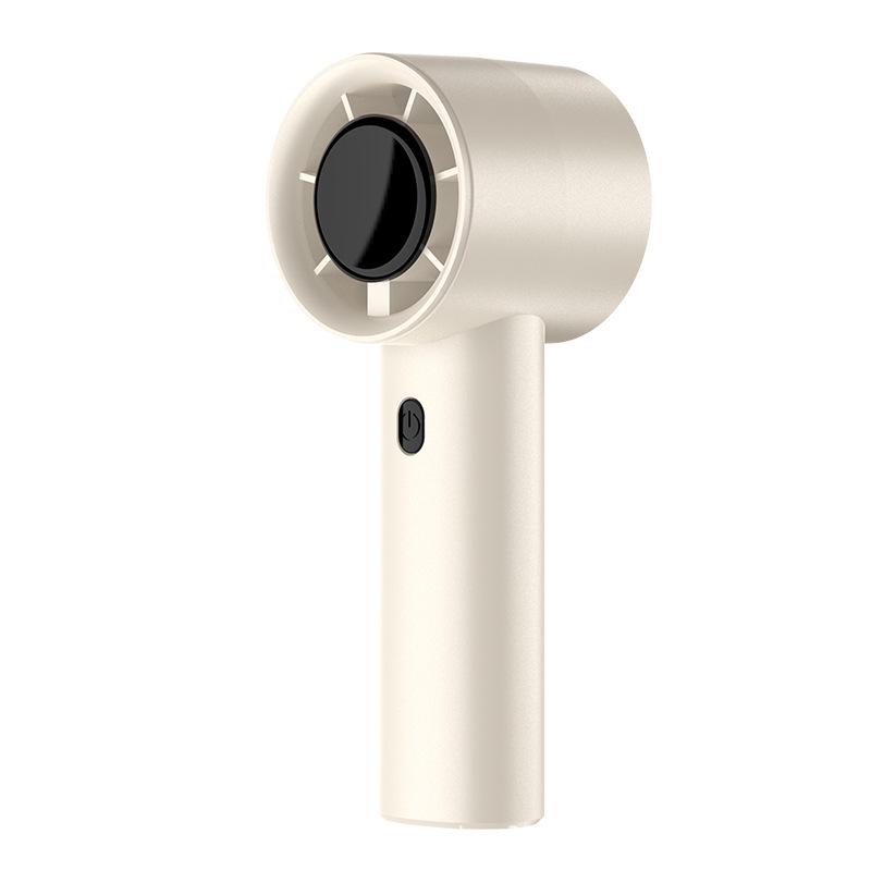 USB Rechargeable Mini Turbo Handheld Cooling Fan with Portable Ice Pack