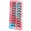 Wispy Cat-Eye Makeup Dramatic Fake Eyelashes Manga Lashes Anime Lashes Cosplay Lashes Mink Lashes