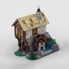 Игрушка-конструктор MOC Средневековый кузнец Модель 713 деталей Набор для творческой сборки Праздничный подарок подходит для всех увлеч