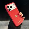 Кожаный чехол для телефона для iPhone 13 11 1 12 14 16 17 Pro Max Air 14 1 16 Plus Mini Силиконовый ударопрочный защитный чехол