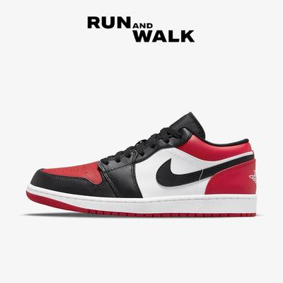 Jordan 1 Low Bred Toe 553558-612