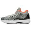 Баскетбольные кроссовки Li Ning WOW 4 Унисекс Средняя посадка Серый/Черный ABAL037-34