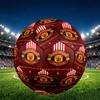 Футбольный мяч Manchester United F.C. Размер 5, из износостойкого ПУ, для матчевых тренировок и ежедневной практики, Подарок на день рождения для футбольных фанатов