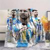 Leo poster FlAannel Blanket, High quality Comfortable for All Seasons, Home Decor, Warmth and Comfort