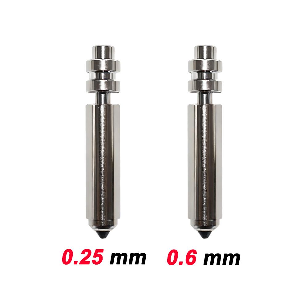 Upgraded Bimetallic Nozzles For Anycubic Kobra X Combo Quick Swap Hotend Nozzle Hardened Steel 0.2/0.4/0.6/0.8mm Kobra X Nozzle