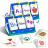 78 Alphabet Desktop Cards, Word Cognition, Early Learning, Graphic Education, Parent-Child Interaction, Three-Dimensional Cards