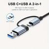 7-в-1 USB Type C ХАБ Док-станция PD USB 3.0 Адаптер USB Картридер Type C Расширитель Для Ноутбуков Планшета Телефона Конвертер Диска