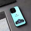 Чехол для телефона W-Williams Racing для IPhone 17 Air 16 E Pro Max 15 14 13 Mini 12 Pro 11 Max Plus Черная стеклянная крышка