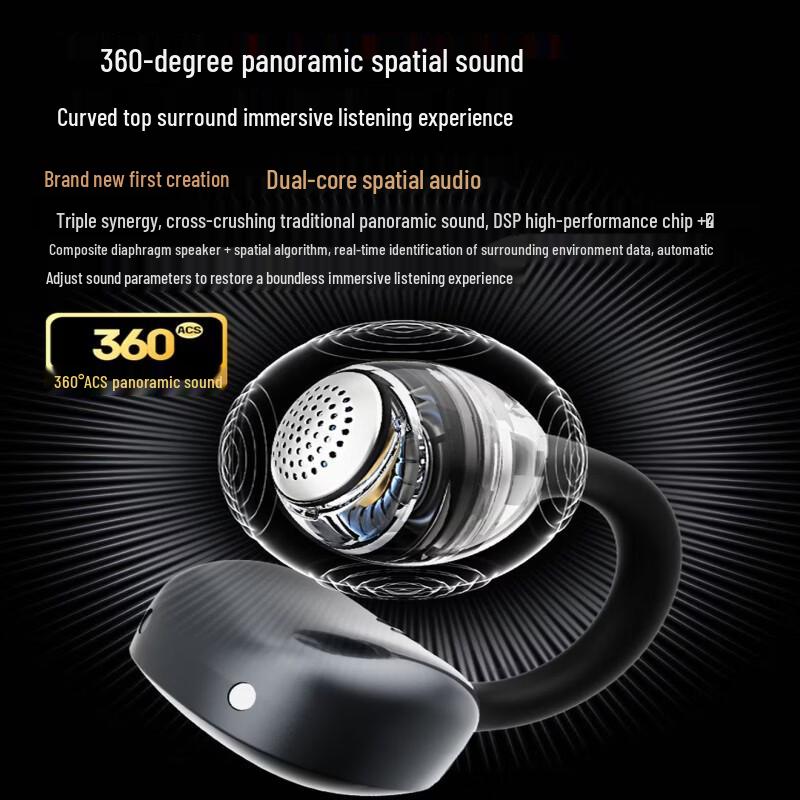 Наушники-клипсы Newman A50 с костной проводимостью Bluetooth