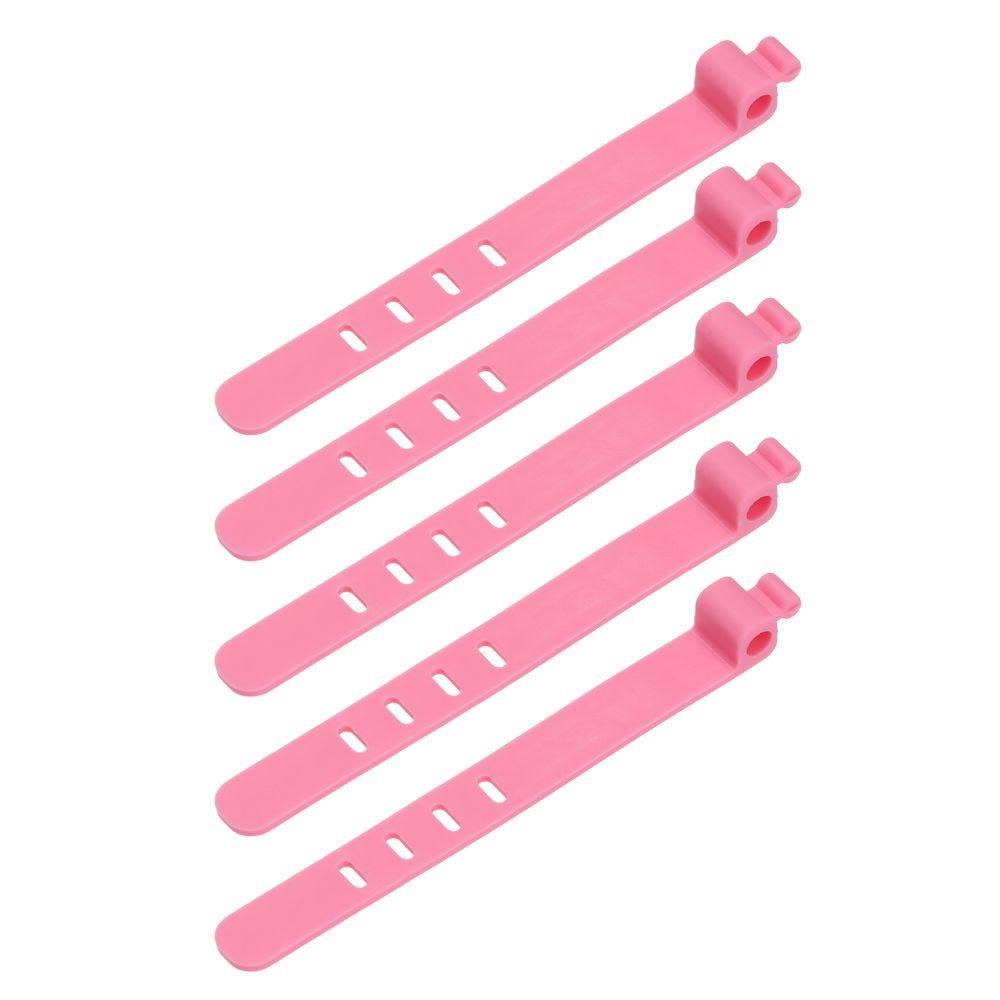 Headphones Storage Holder 4 Holes Cable Winder Cord Clip Earphone Cable Ptotector USB Wire Tie