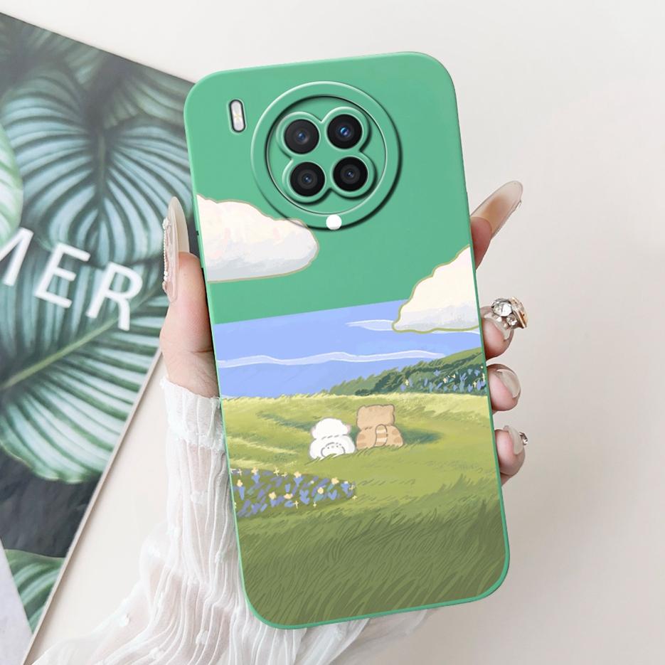 Чехол для Huawei Nova 8i Honor 50 Lite NTN-L22 Роскошный Чехол с Конфетным Рисунком Мягкий ТПУ Чехол для Телефона Для Honor 50 Lite Nova8i Задняя Крышка
