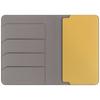 UNIQ Belmont RFID Blocking Passport Case Gray and Yellow