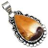 Pendant Wild Horse Jasper Gemstone Gift For Her Silver Jewelry 2"