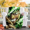 1pc Z-Zoro1 Theme Blanket - Digital Print, Polyester, Cozy for All Seasons, Perfect for Outdoor, and Travel