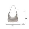 Crescent Shoulder Bag PU Leather Hobo Handbag Cute Bow Tote Bag Purses Underarm Purse for Women Girls