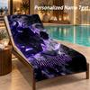 Solo Leveling Custom Name Beach Towel Large Soft Towel for Indoor Bathroom Outdoor Beach