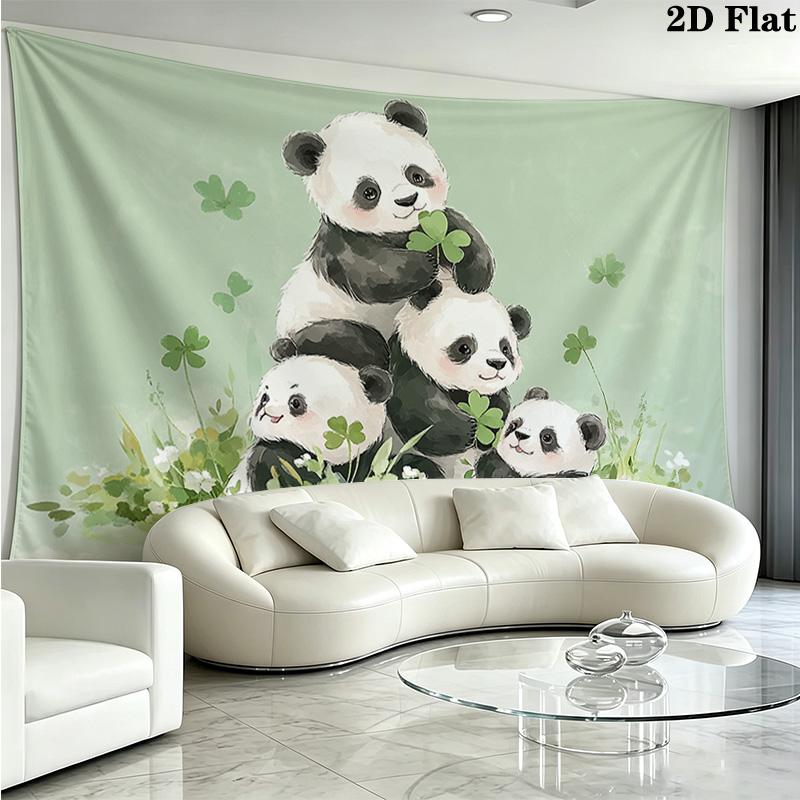 Panda Pattern Home Decor Tapestry, Wall Hanging, Decorative RV Wall Cloth.XGT0914547