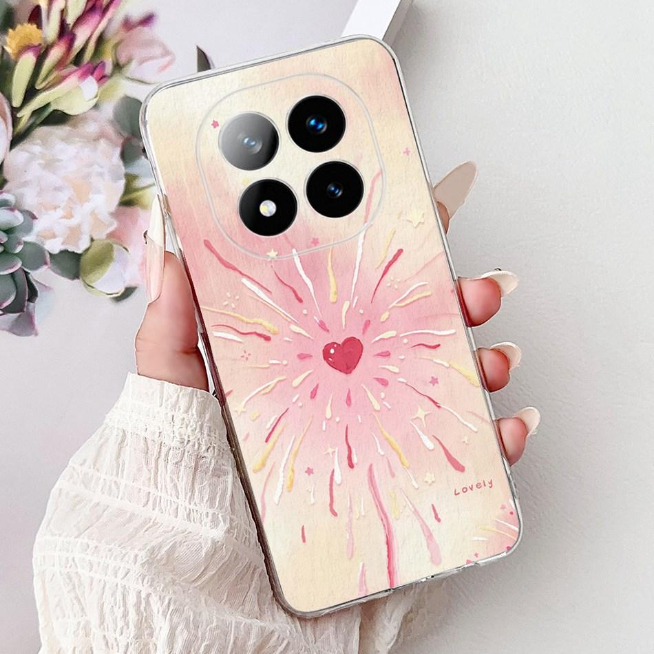 For Xiaomi Redmi Note 14 Pro+ Elegant Floral Butterfly Phone Case For Redmi Note14 Pro Plus 5G Soft Silicone TPU Cases